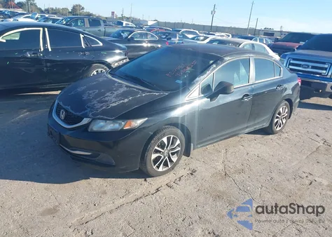 2013 Honda Civic Ex from USA, damaged, VIN 2HGFB2F88DH553608